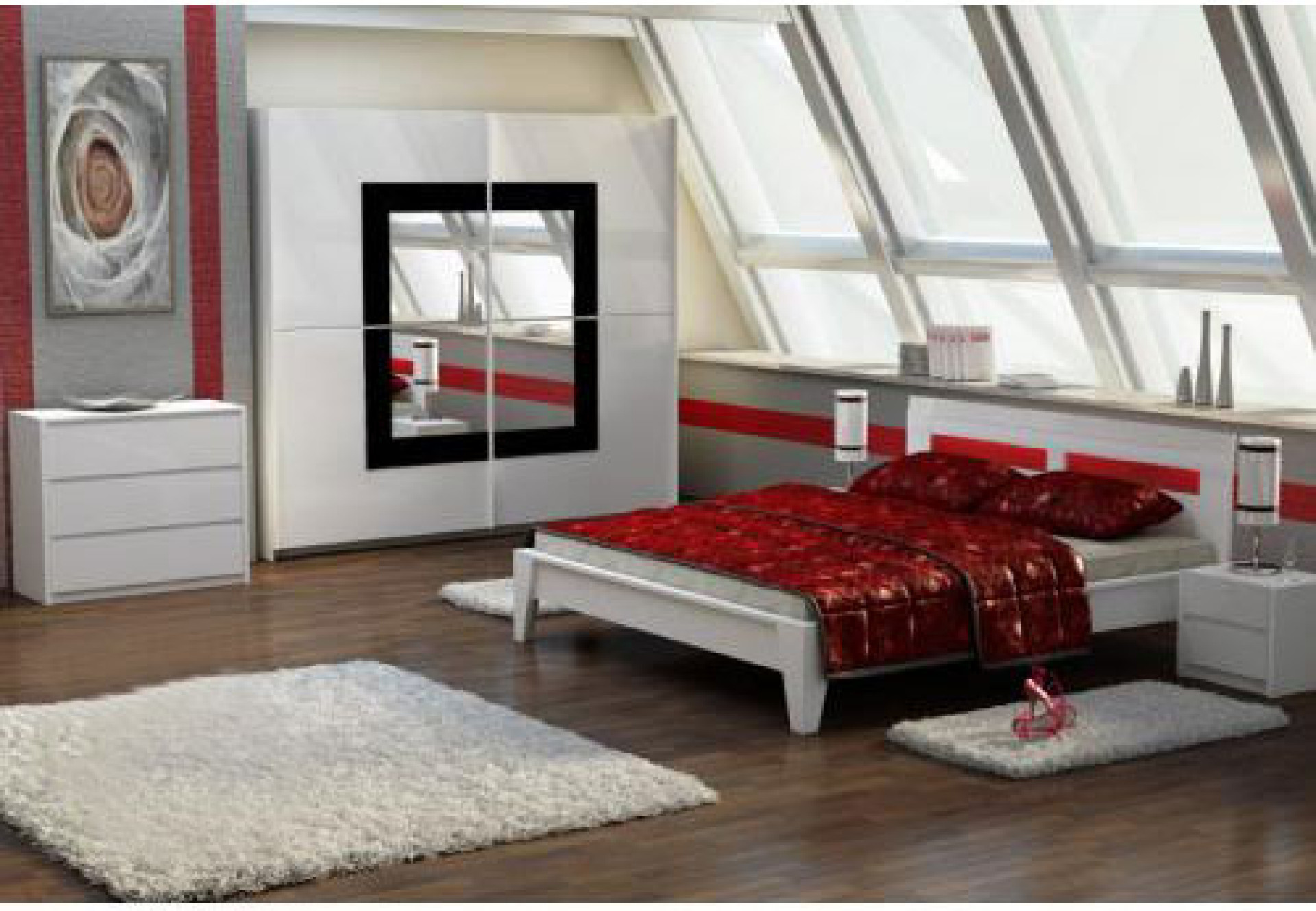 Komplet spalnica LOUNGE