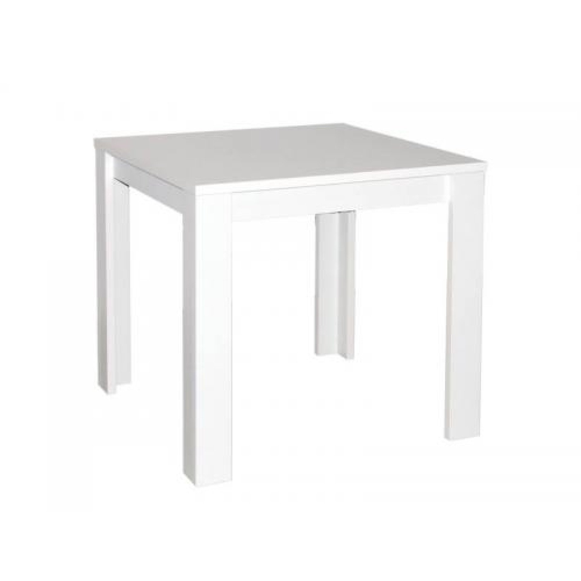 Miza ADRIANA 80x80 (bela)