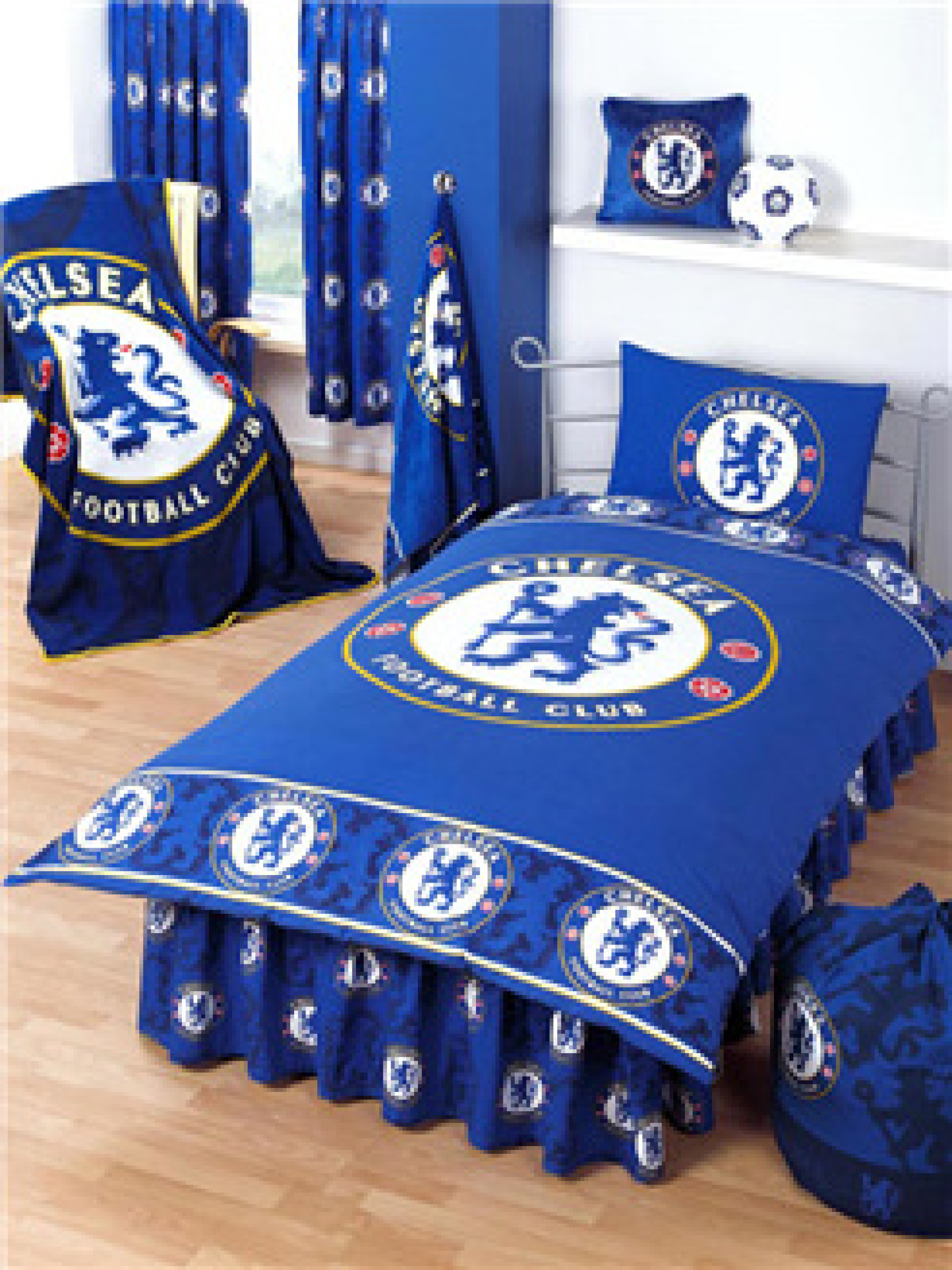 Nogometna posteljnina FC Chelsea "Tonal Border Single Duvet"