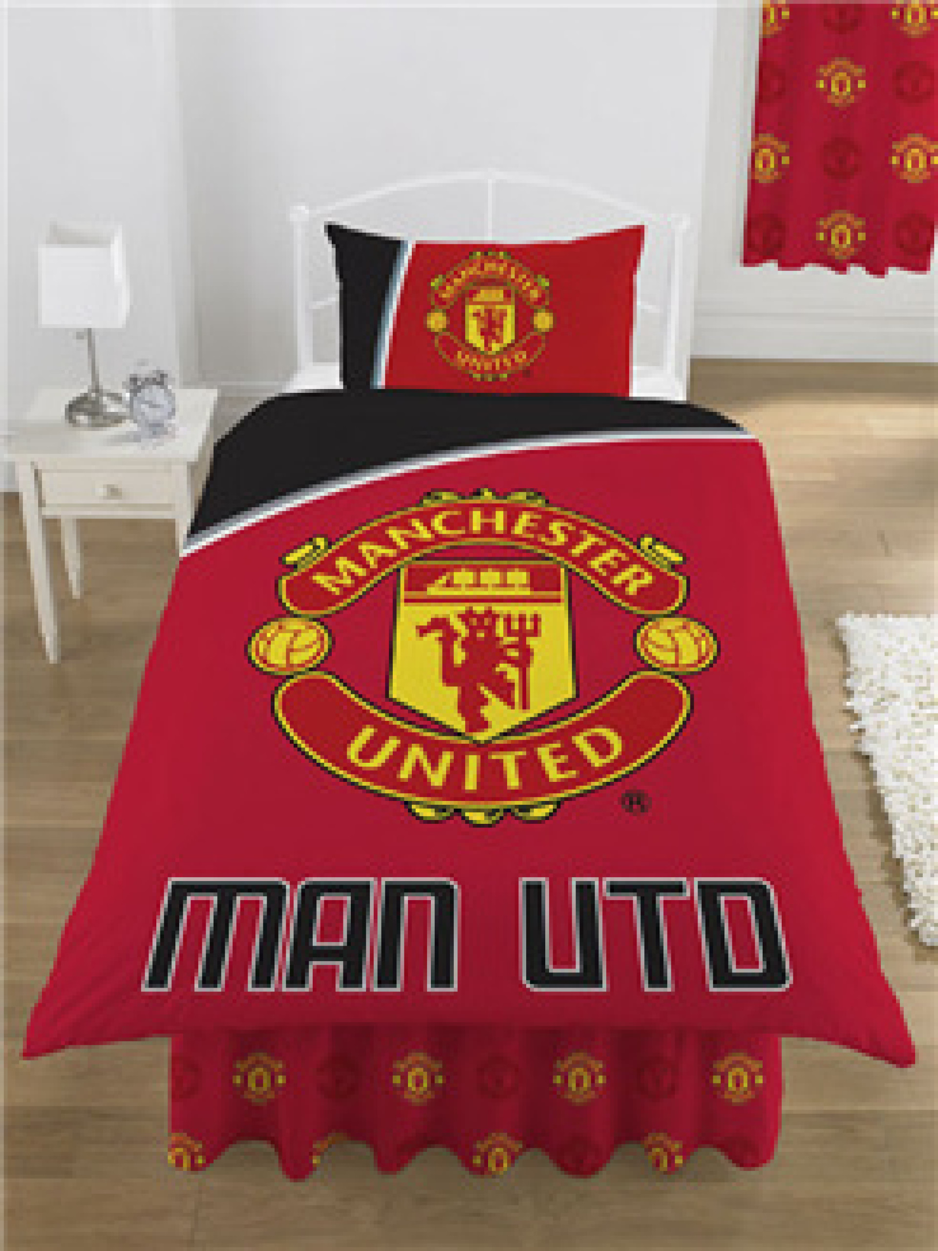 Nogometna posteljnina FC Manchester United "Motion Single Duvet"