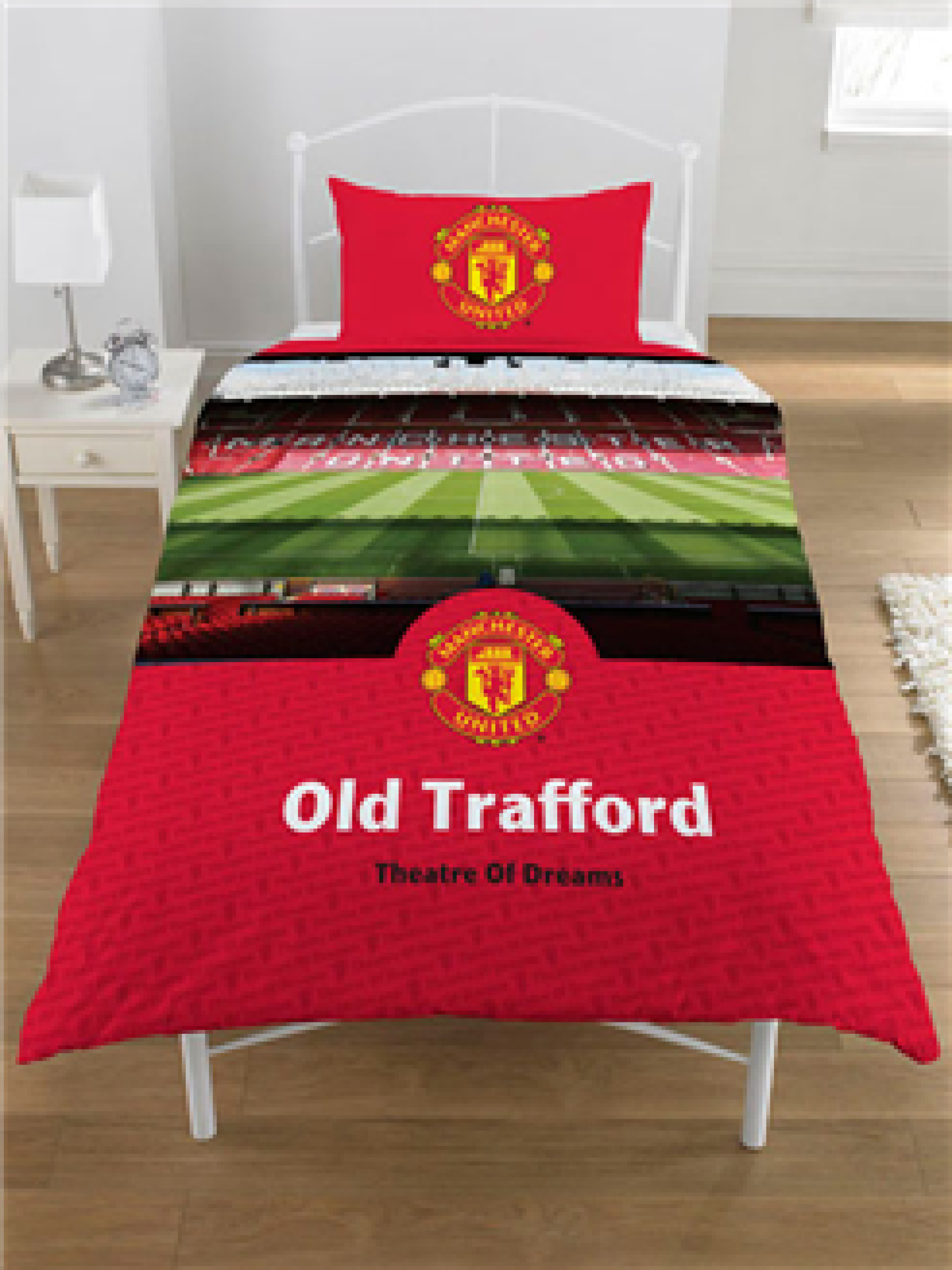 Nogometna posteljnina FC Manchester United "Stadium Single Duvet"