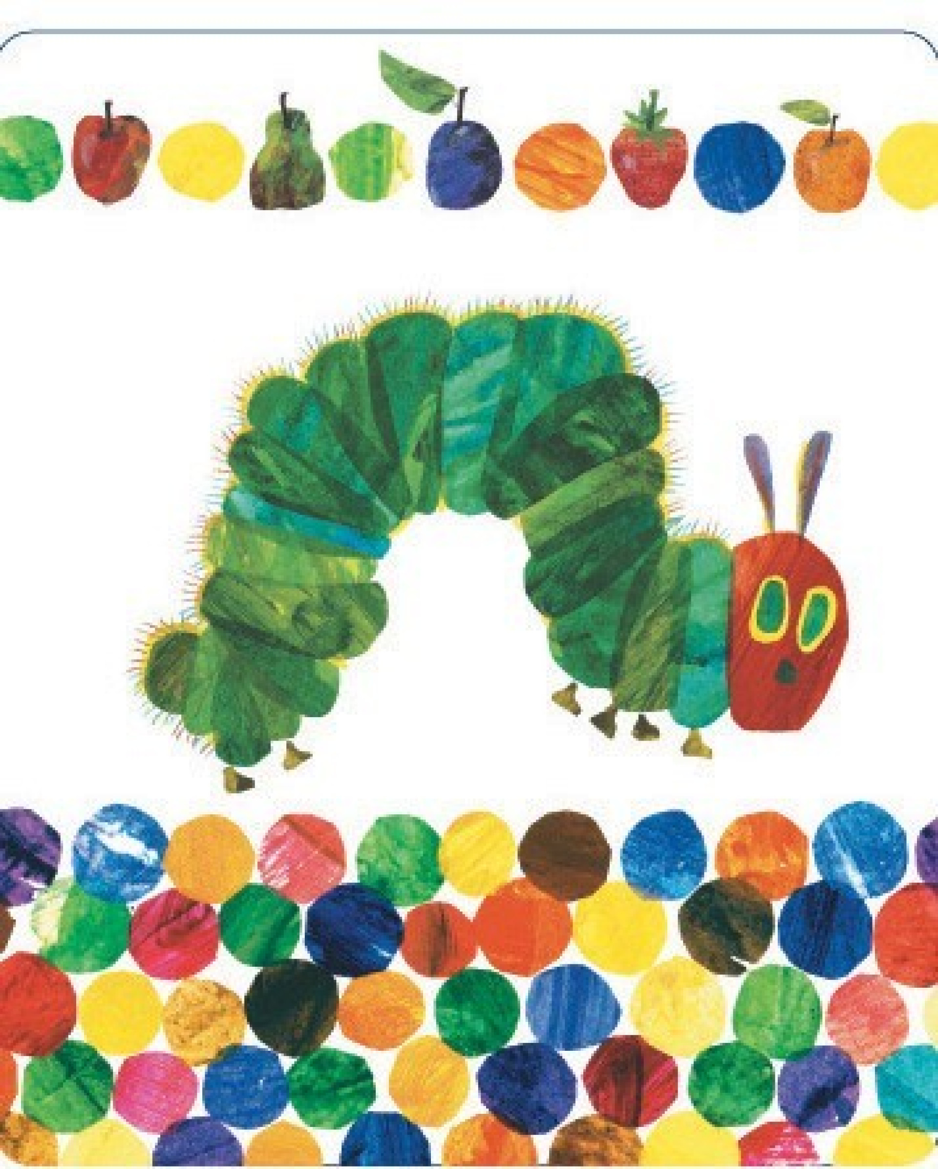 Otroška odeja Zelo lačna gosenica Dotty 'Spots'