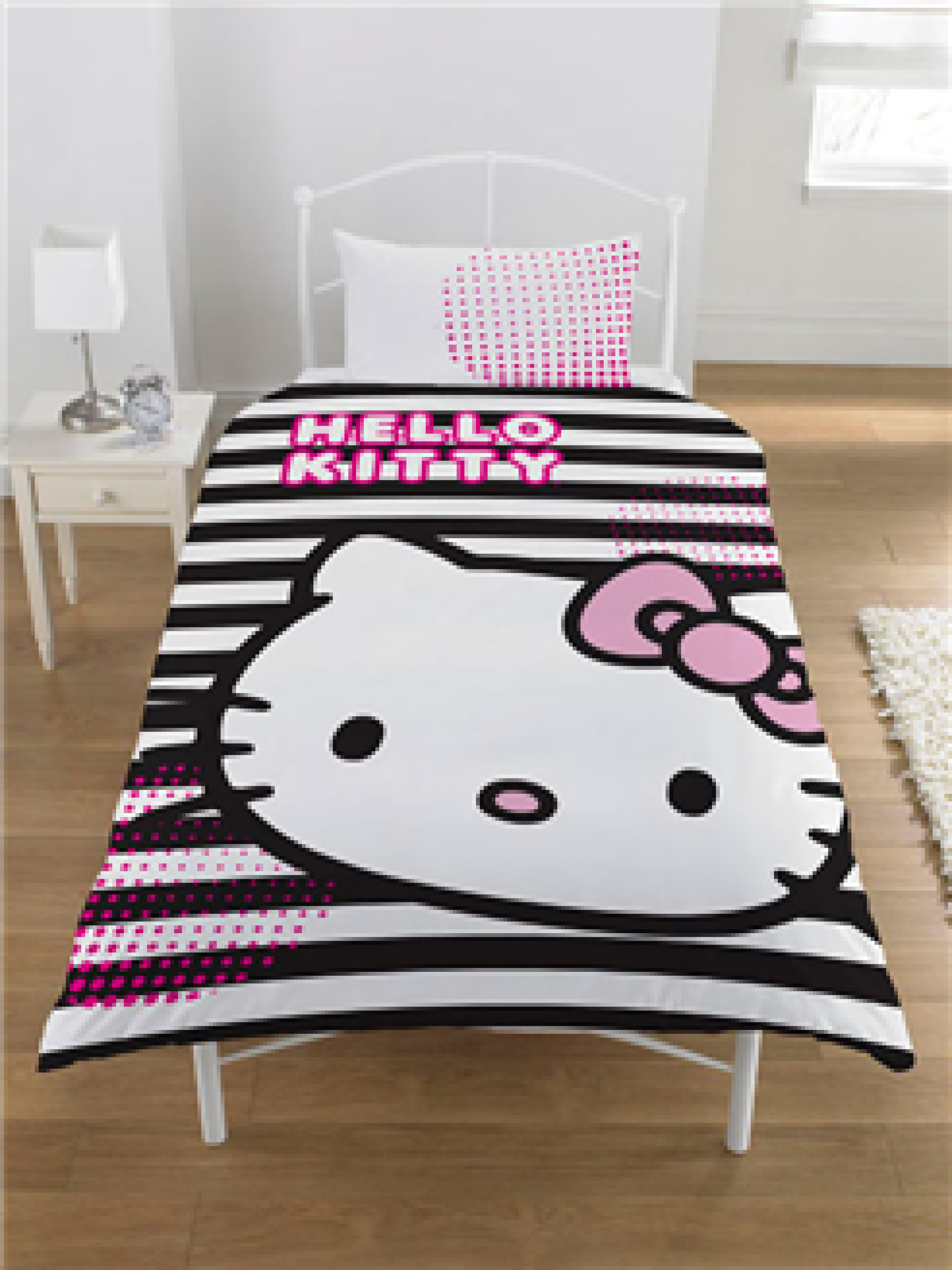 Otroška posteljnina Hello Kitty "Graphic Kitty" Single