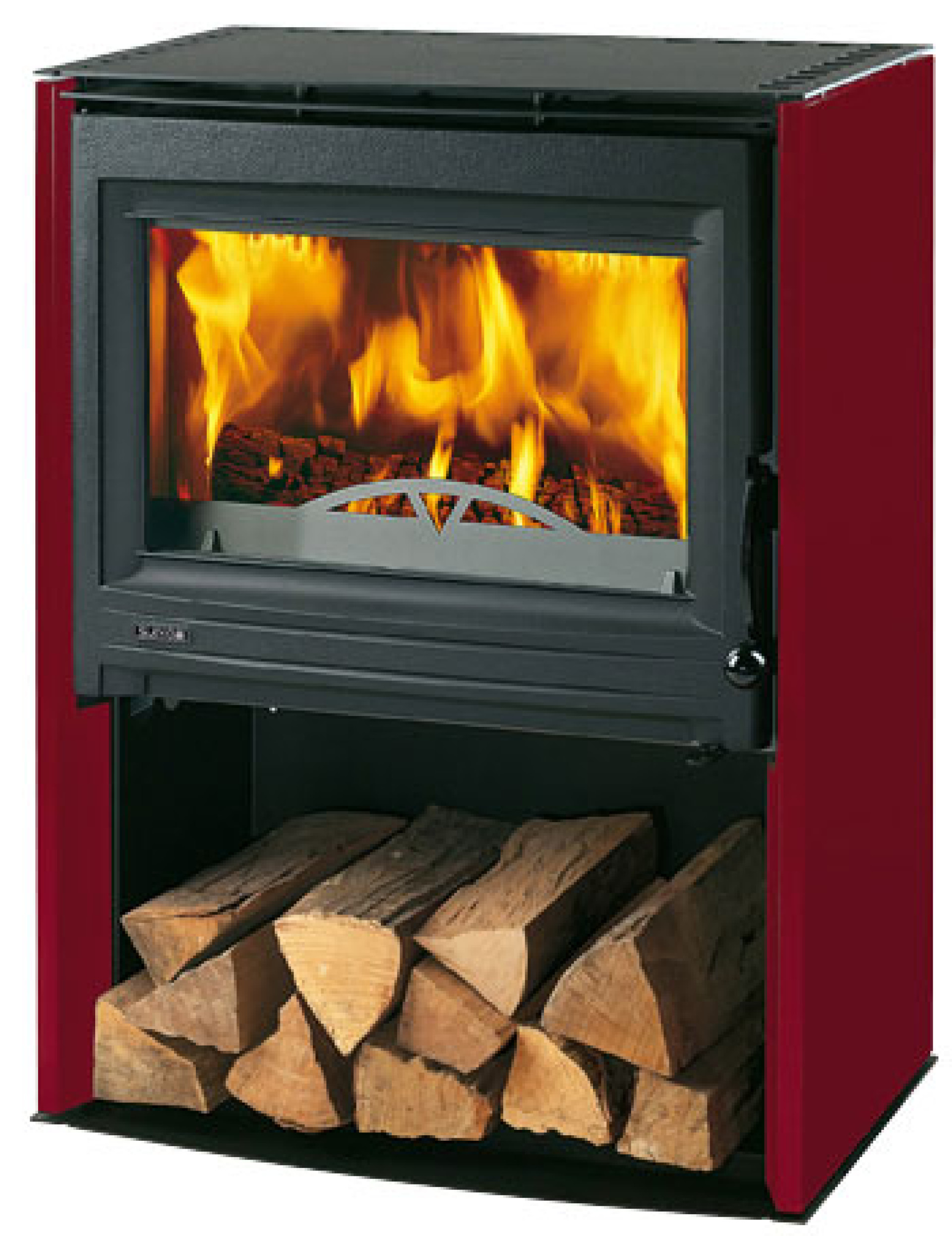 Kamin BOSTON 2-Bordo rdeča