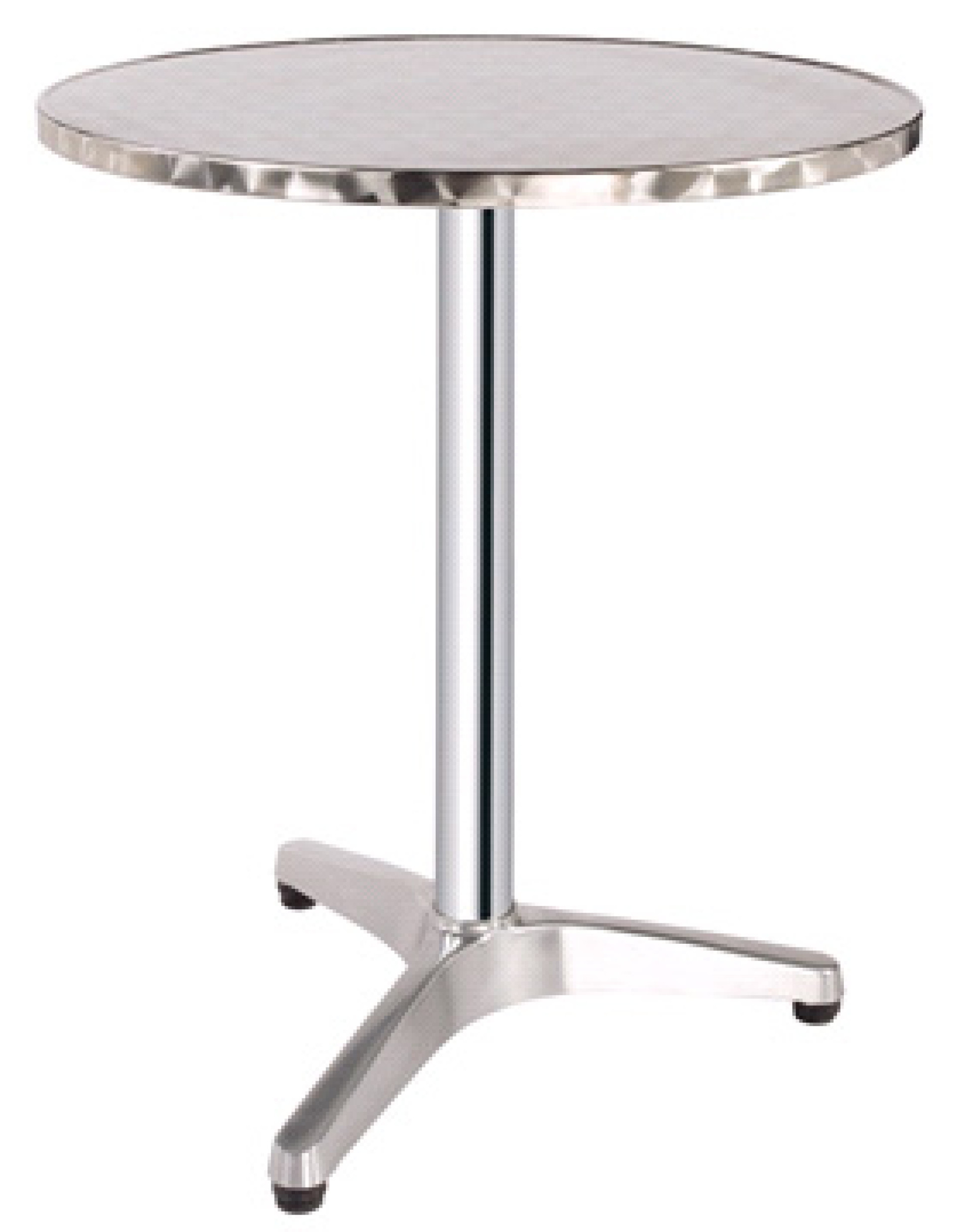 Okrogla miza BT-135 - aluminij plošča