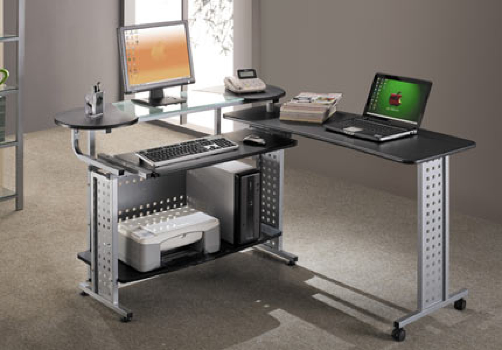 Računalniška miza CT3351 (črna)