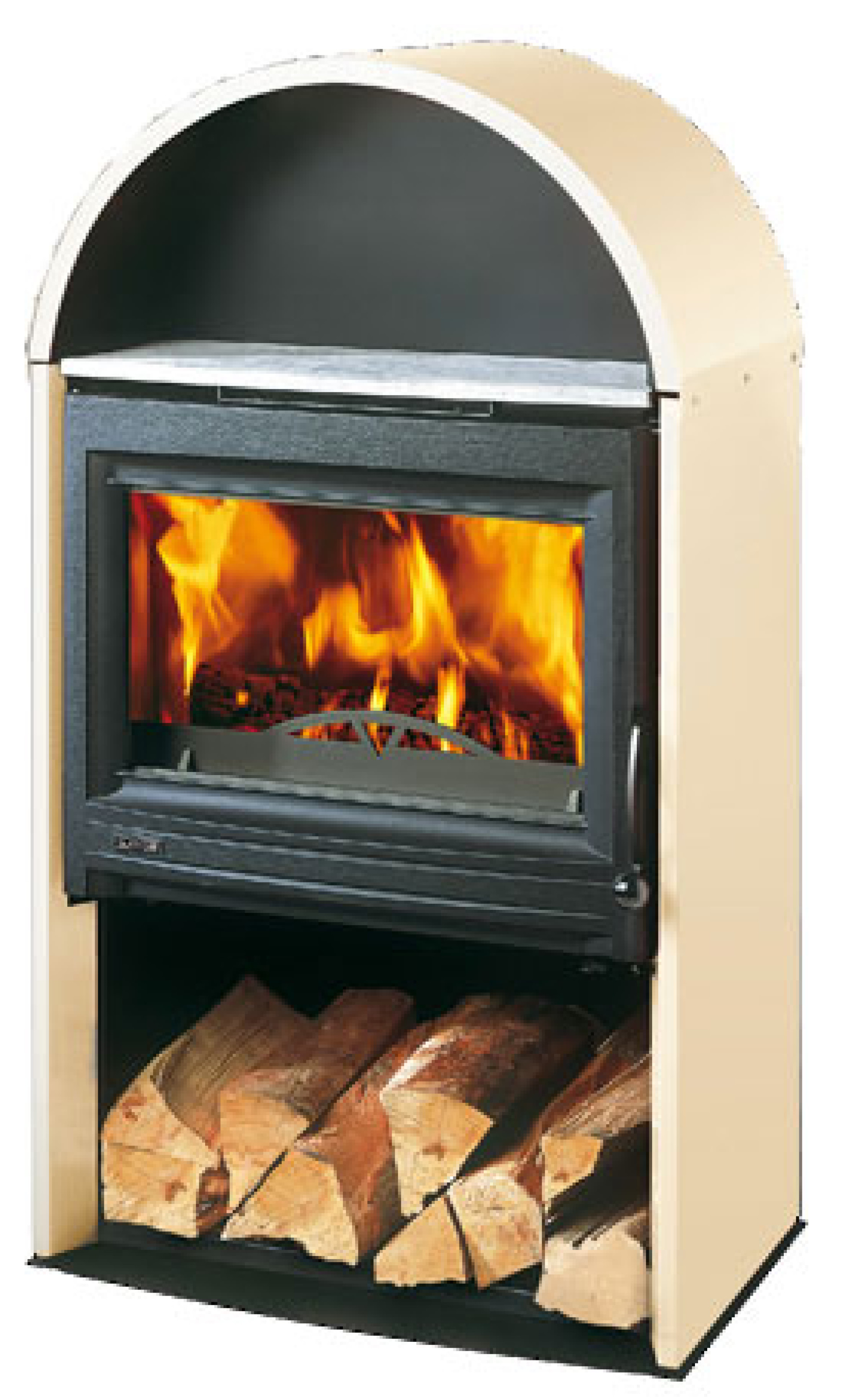 Kaminska peč Supra - DETROIT 2-Slonokoščena