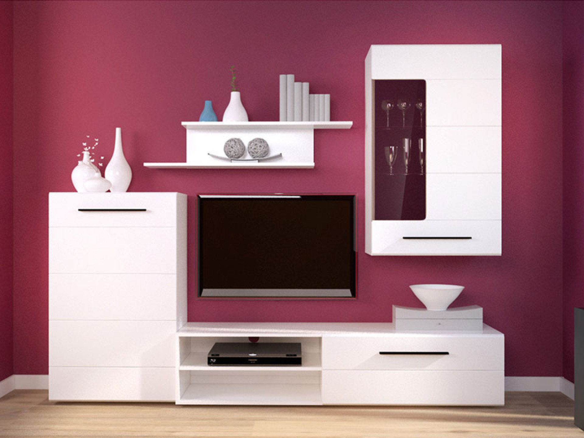 Dnevna soba ANEL - Bela