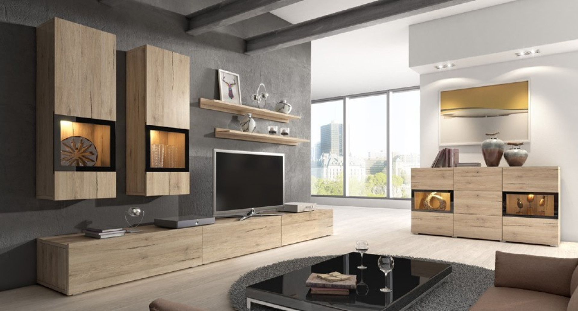 Dnevna soba Baros (san remo) - Veliki set brez osvetlitve