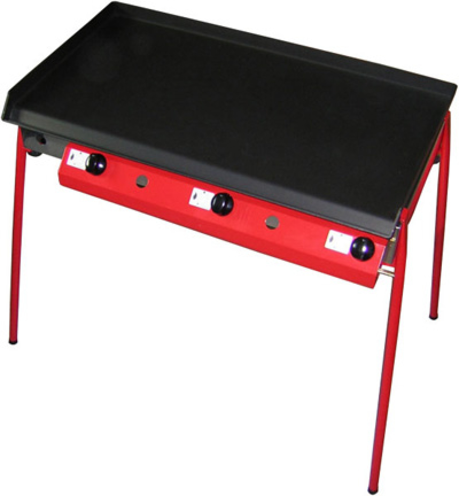 Plinski žar Gorenc, 80 x 40, Fe plošča, trije gorilniki, z nogami