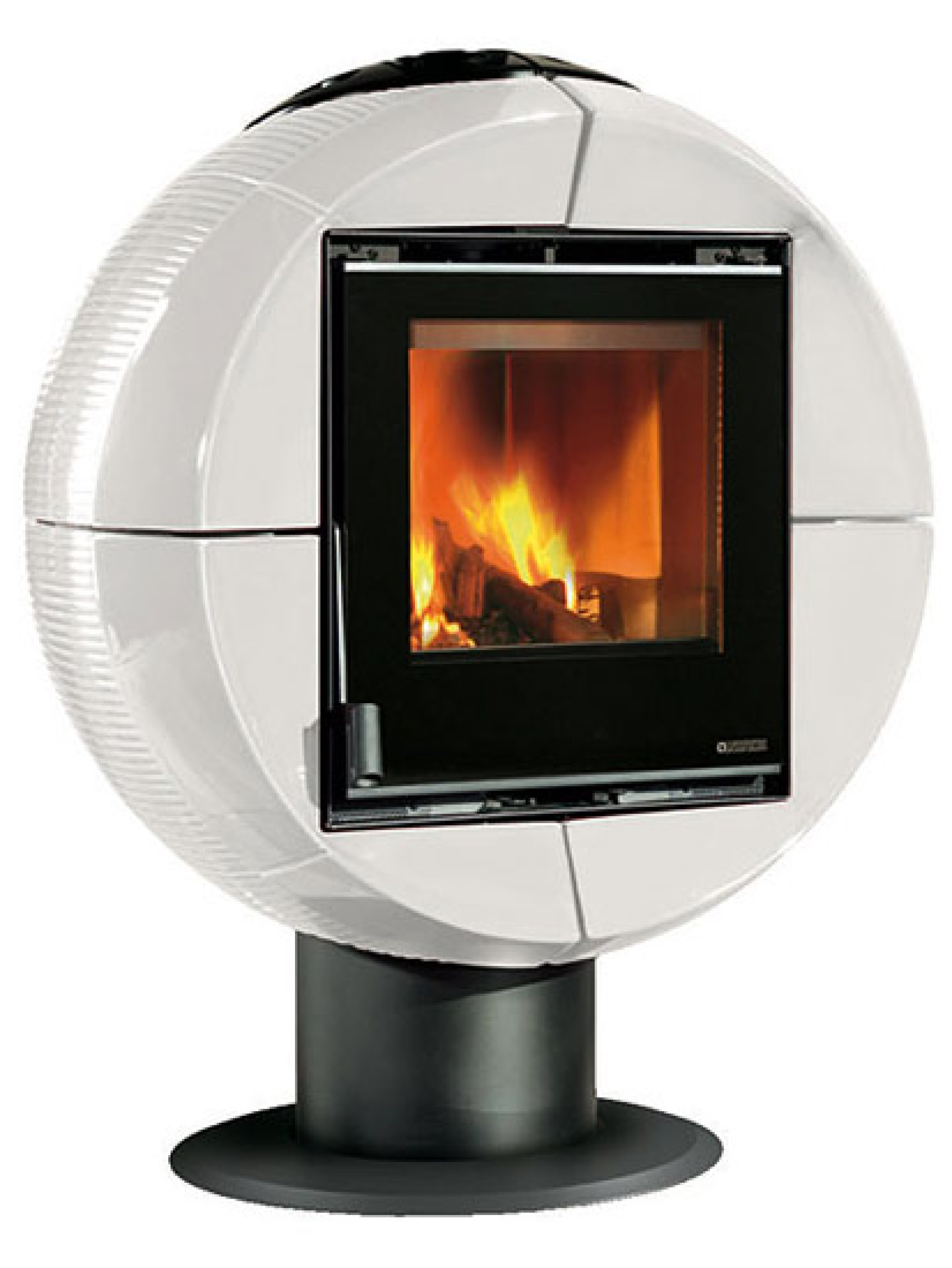 Kaminska peč La Nordica FIREBALL (več barv)-Bela