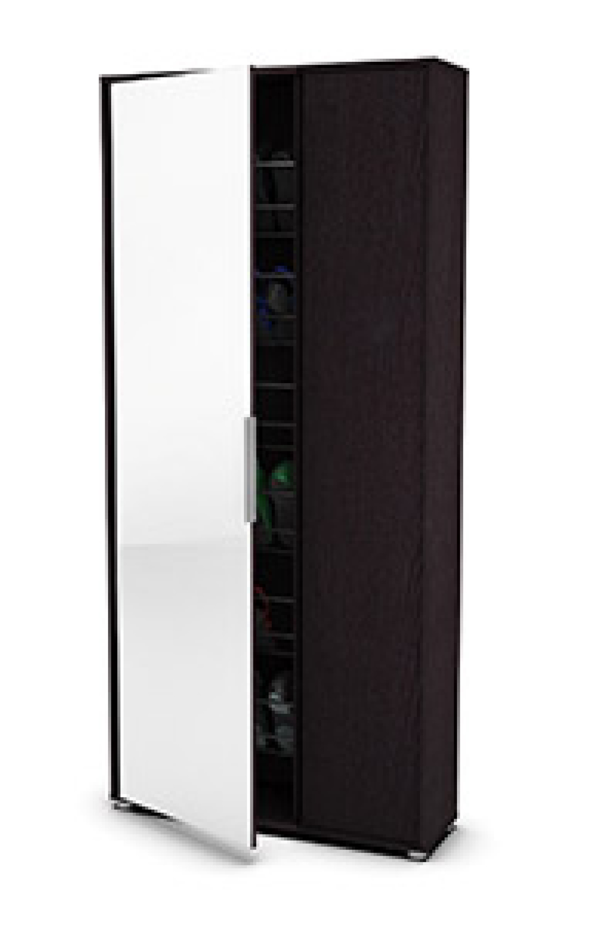 Garderobna omara z ogledalom Ebony