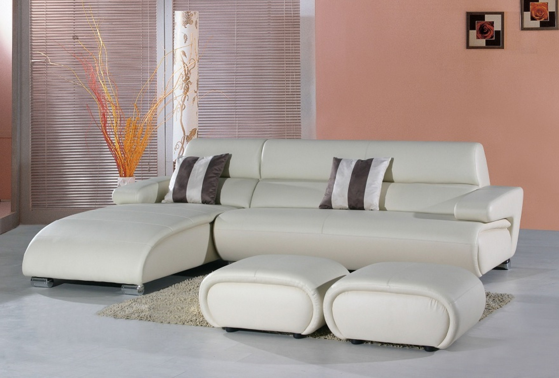 Kotna sedežna garnitura COMO