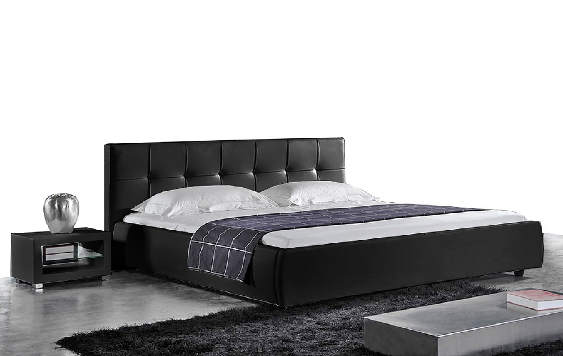 Postelja Kristy-Črna-160x200 - RAZPRODAJA