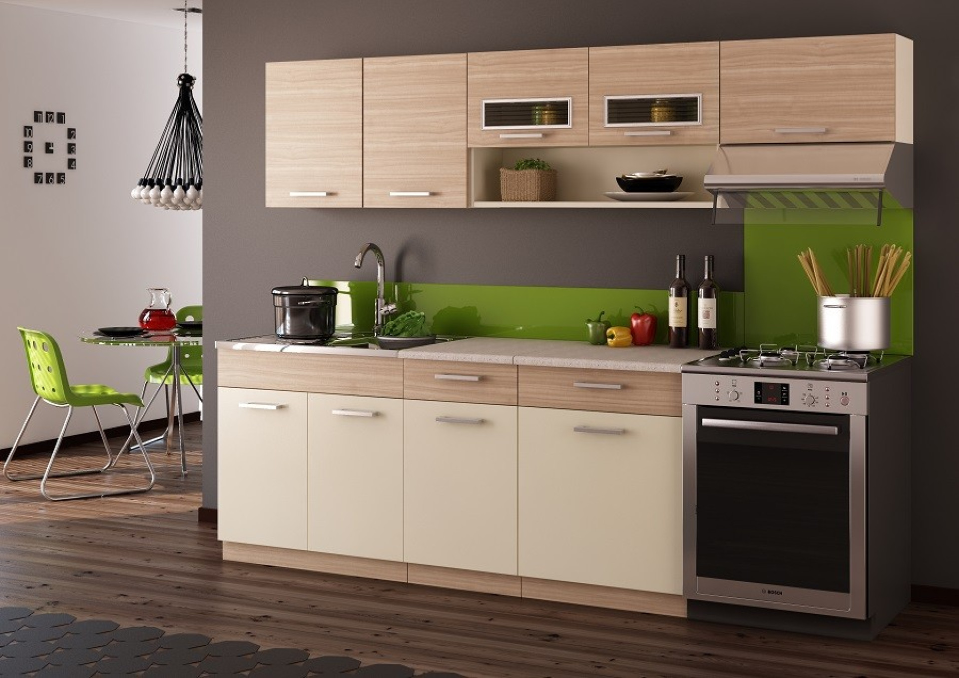 Kuhinja MORENO COCOBOLO - W 60 OK GR