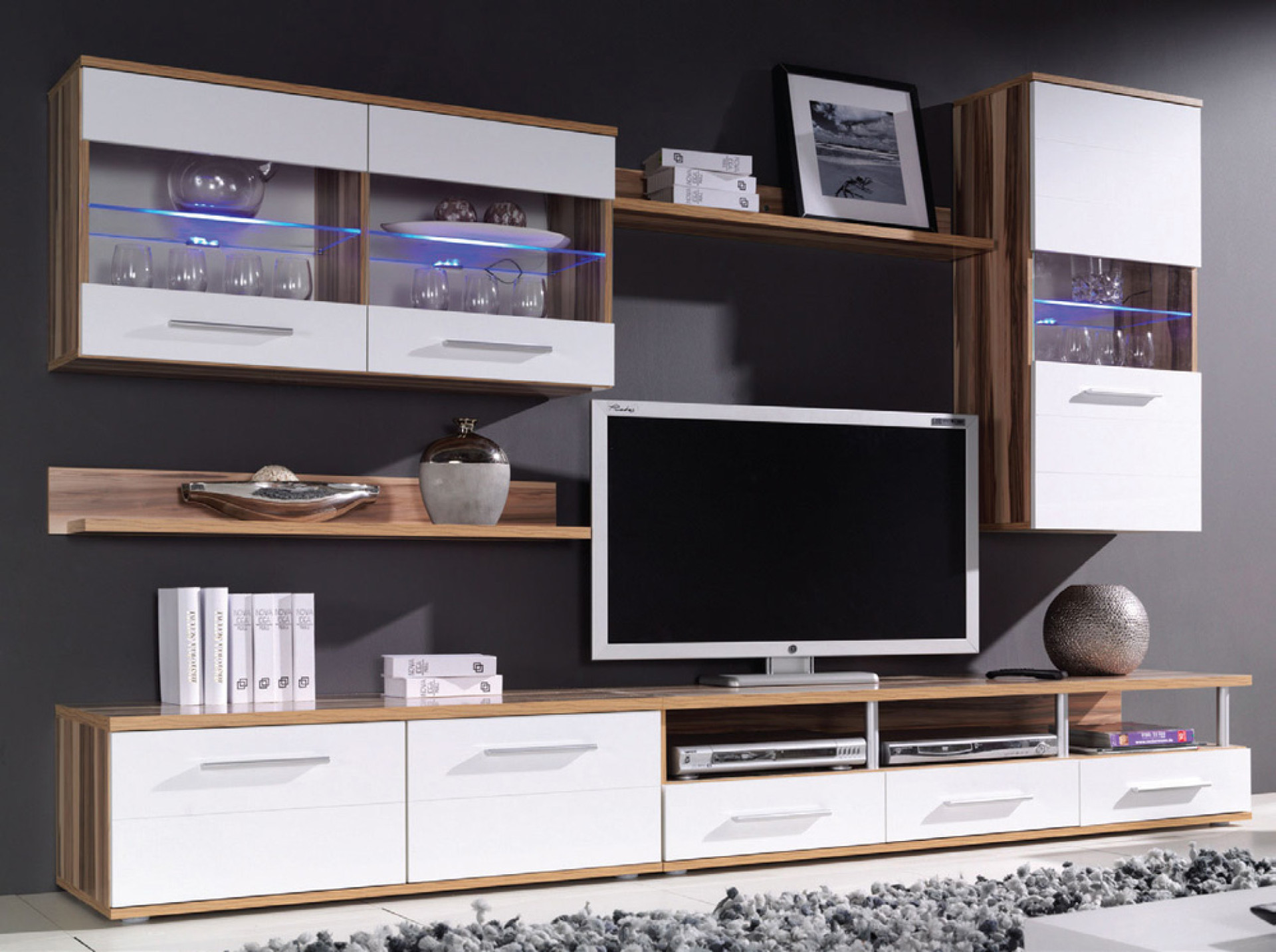 Dnevna soba stenski sestav LOGO 250 cm