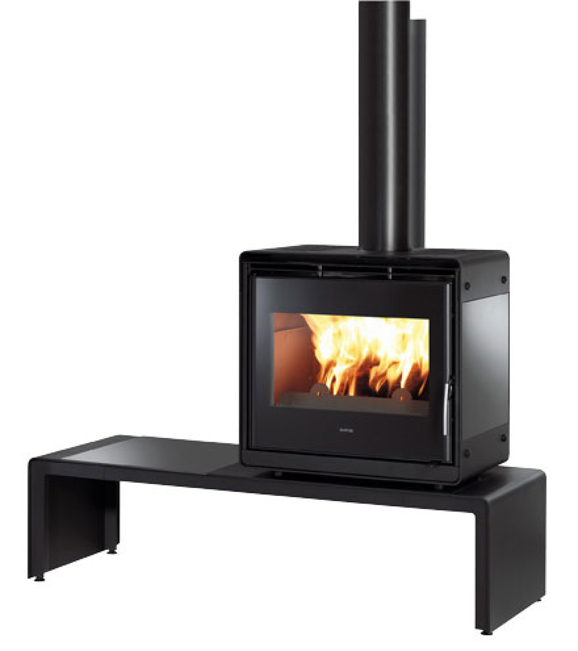 Kamin Supra MANHATTAN-Črna