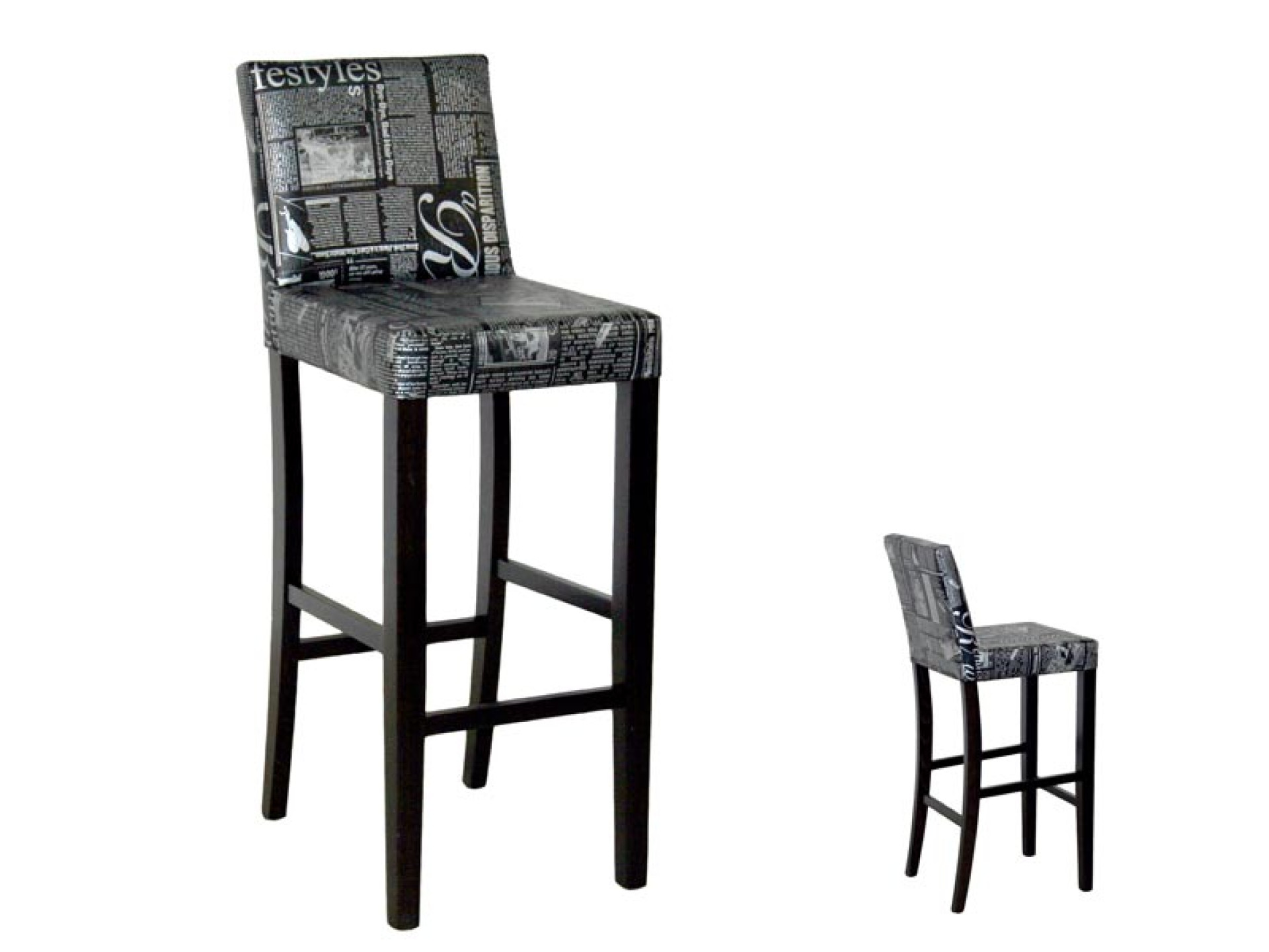 Barski stol MILANO (wenge)