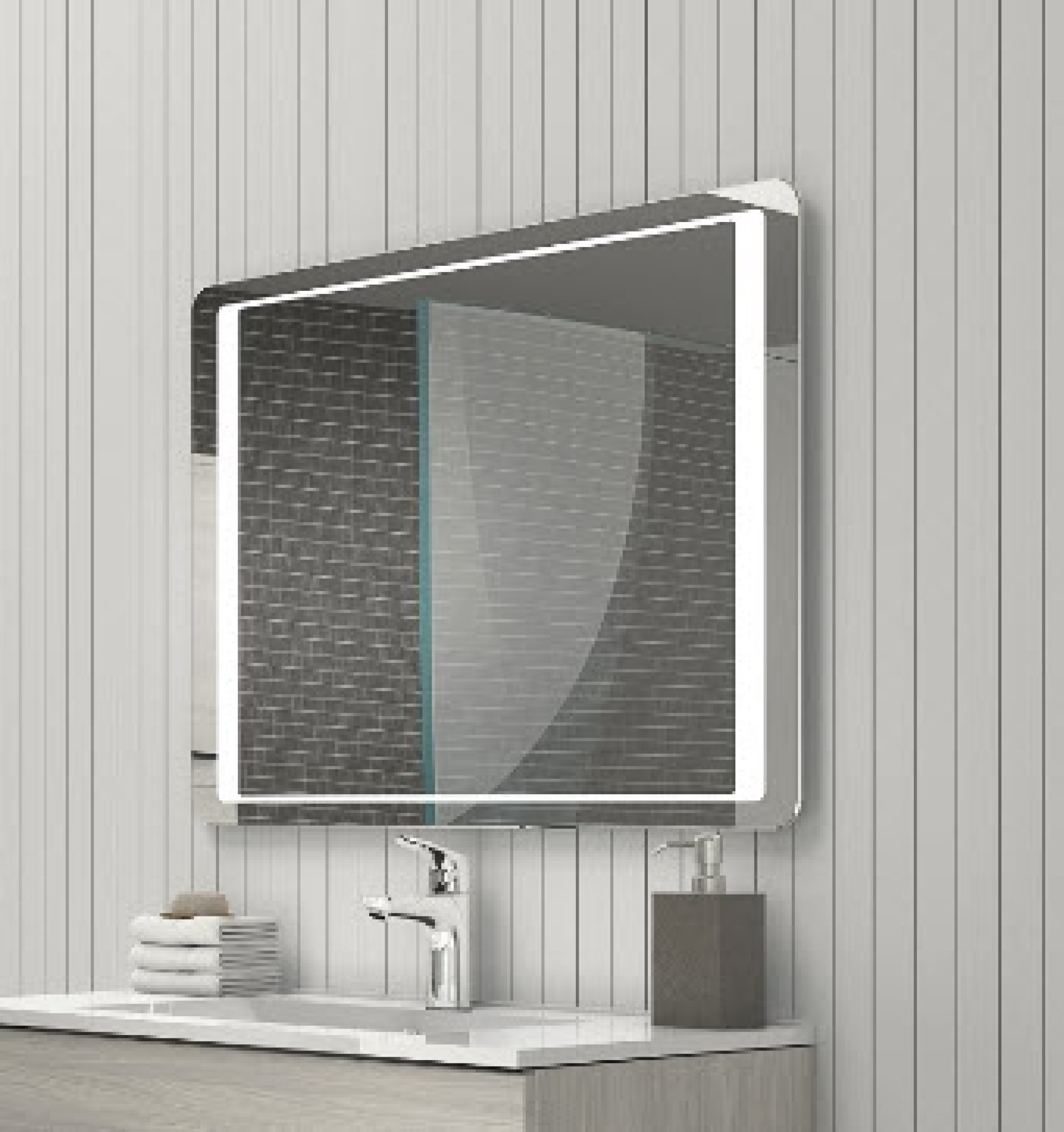 LED ogledalo 80 cm SPR101