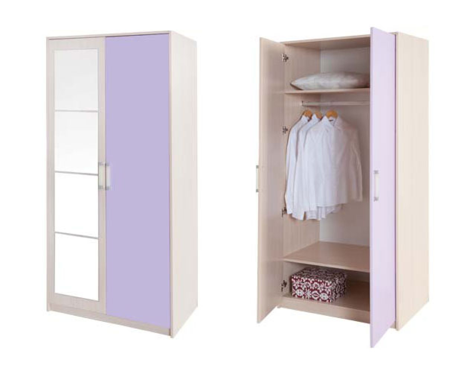 Otroška dvodelna omara Lila