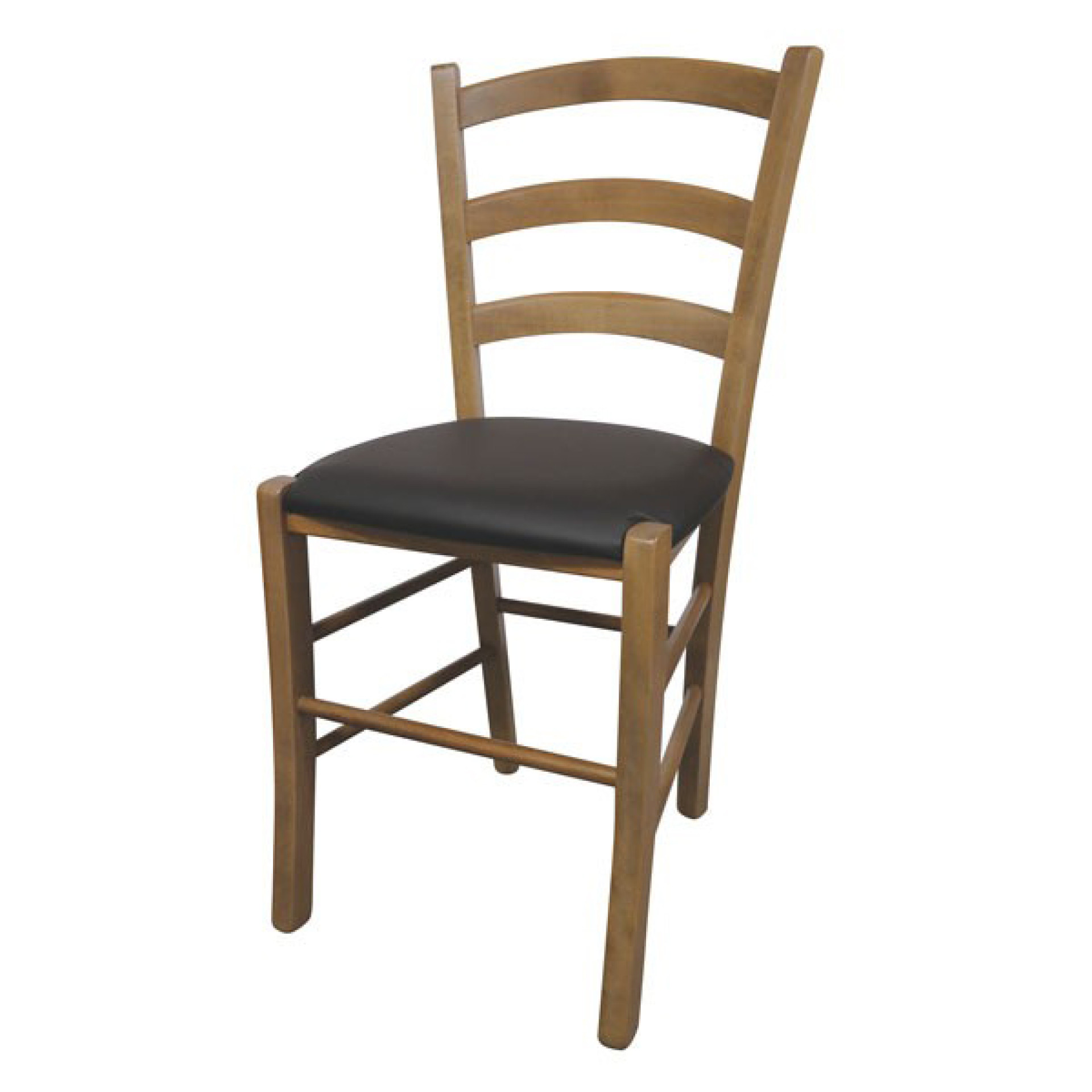 Stol Paesana-Hrast / rjava-Oblazinjeno sedišče - ZALOGA