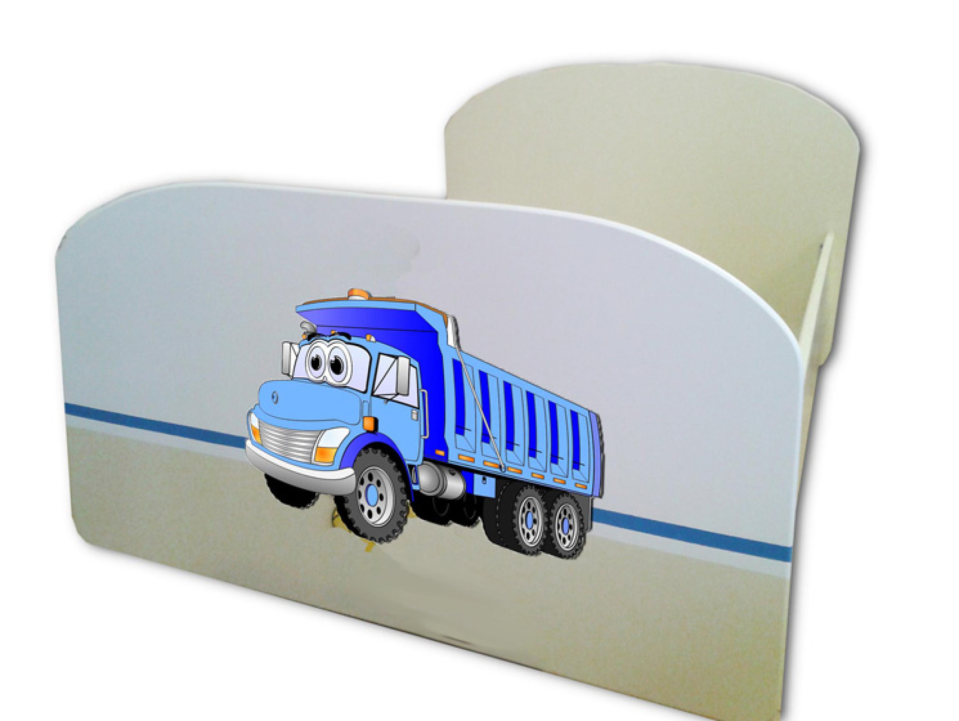 Otroška postelja TOVORNJAK (bela-bež)