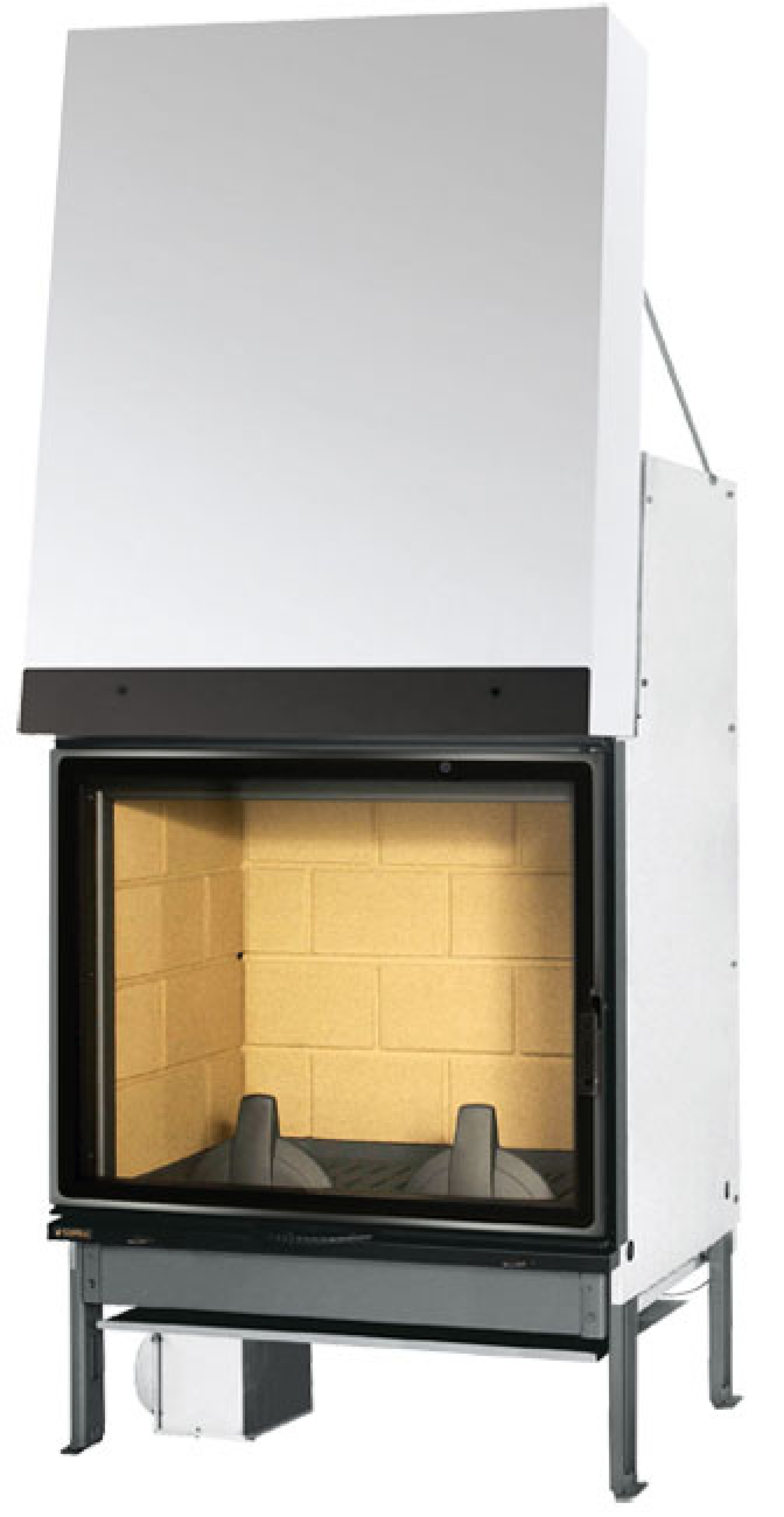 Kaminski vložek Supra UNIVERS 231 B PACK P -Aluminij