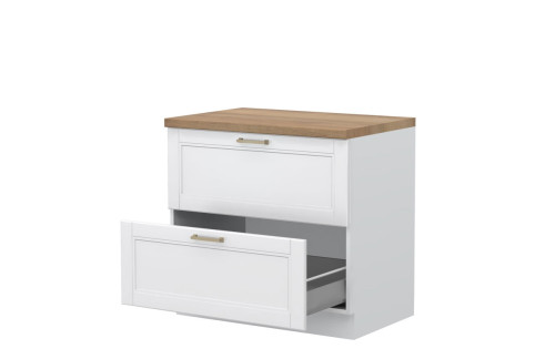 ELEMENT ZA KUHINJO TARA R-90-2MBOX S KOVINSKIMI PREDALI