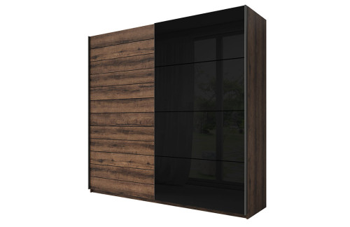 Garderobna omara Galant z drsnimi vrati (220 cm)