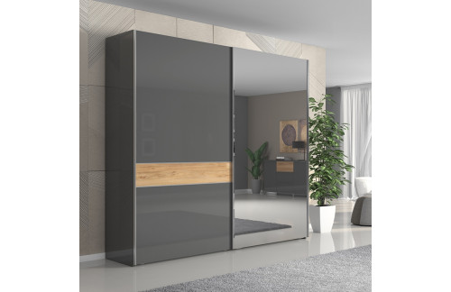 OMARA Z OGLEDALOM KALLA ONYX 230 CM