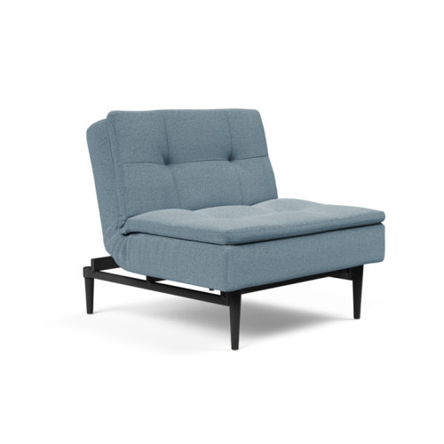 Stol DUBLEXO CHAIR s črnimi stileto nogicami