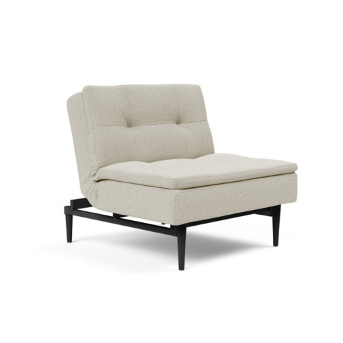 Stol SPLITBACK CHAIR s črnimi stileto nogicami