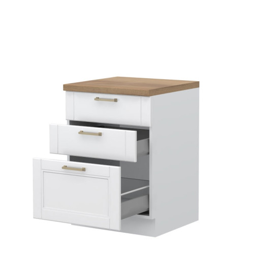 ELEMENT ZA KUHINJO TARA R-60-3MBOX S KOVINSKIMI PREDALI