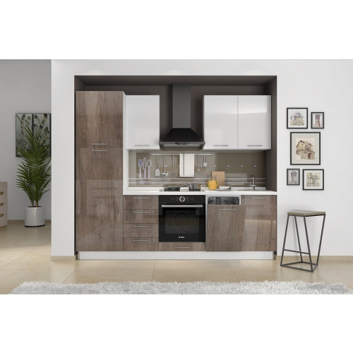 KUHINJE JELA: MODERNA KUHINJA JELA LIRA - 270 CM - VEČ BARV (TUDI PO MERI / NAROČILU))