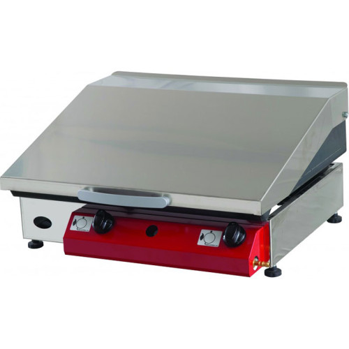 Namizni plinski žar Gorenc, 51×40, Fe plošča 5mm , dva gorilnika in pokrov 