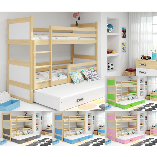 Pograd RICO 90x200 z dodatnim ležiščem - BOR (VEČ BARV)