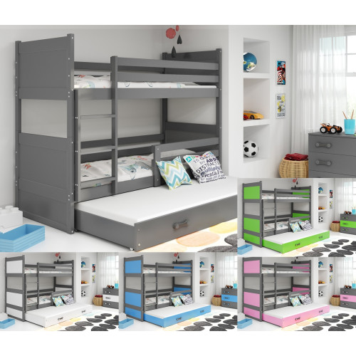 Pograd RICO 90x200 z dodatnim ležiščem - GRAFIT (VEČ BARV)