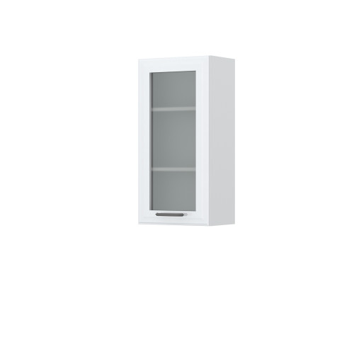 VISEČI ELEMENT ZA KUHINJO EVIA V9-45-1KS Z ENOJNIMI STEKLENIMI VRATI