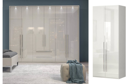 2-DELNA GARDEROBNA OMARA PIANO P2/PN - SLABA EMBALAŽA