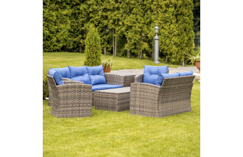 6-DELNI VRTNI SET OCEAN