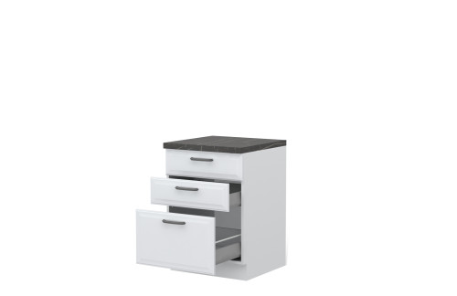 ELEMENT ZA KUHINJO EVIA R-60-3MBOX S TREMI KOVINSKIMI PREDALI