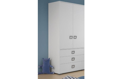 2-DELNA GARDEROBNA OMARA S PREDALI KIKI 236 cm (VEČ BARV)