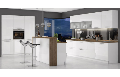 KUHINJE Z OTOKOM NA SREDINI: MODERNA KUHINJA Z OTOKOM - JELA RIVA (VEČ BARV) - TUDI PO MERI (NAROČILU) 