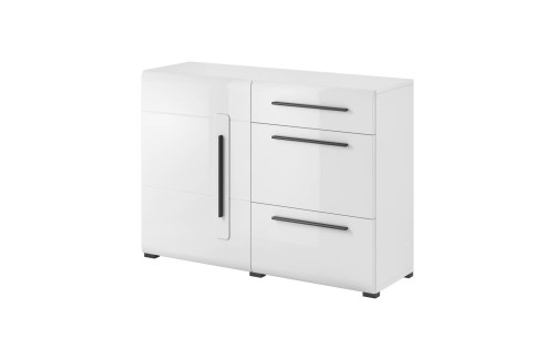 NIZKA KOMODA VILNA 120CM - BELA