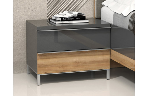 NOČNA OMARICA KALLA ONYX