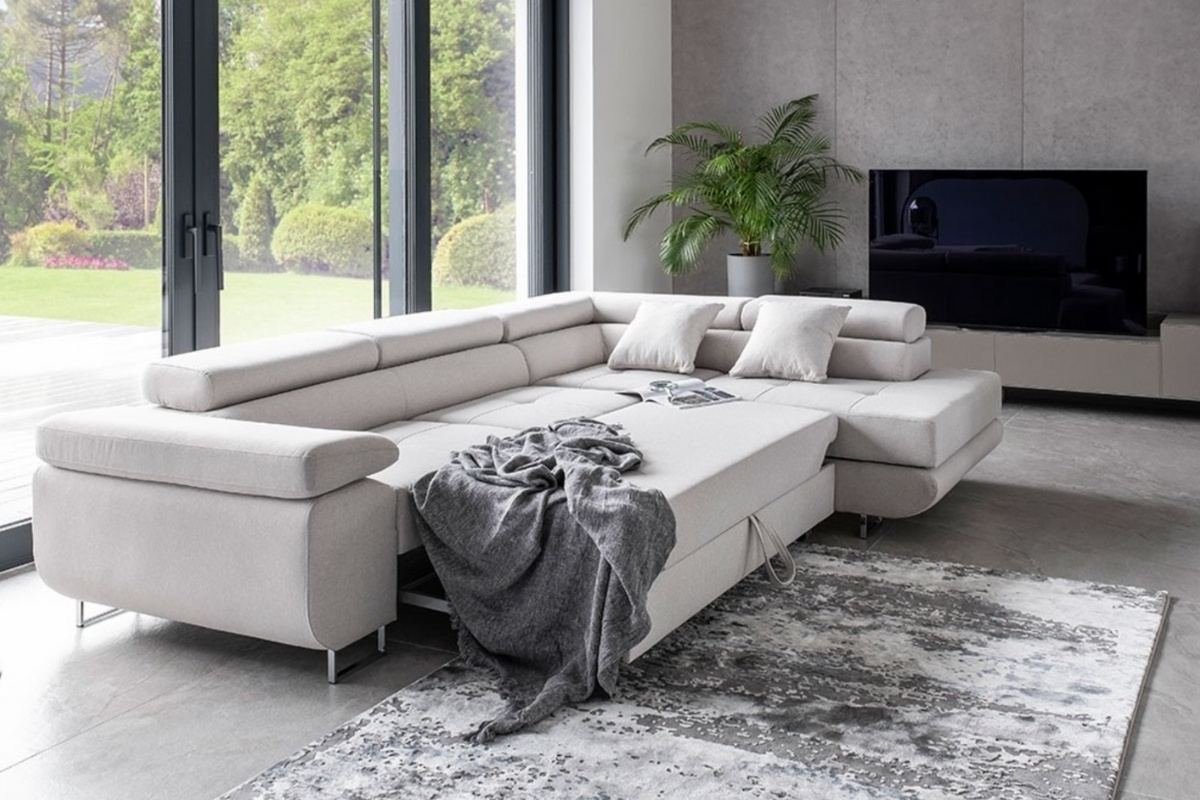 makupovanje moderne sedežne garniture: kotne sedežne garniture, usnjene sedežne garniture ali sedežne garniture z leži&scaron;čem